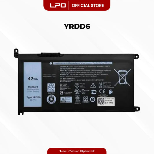 Laptop Battery YRDD6 Compatible with Dell Inspiron 15 3000 3493 3582 3583 3593 3793 Series