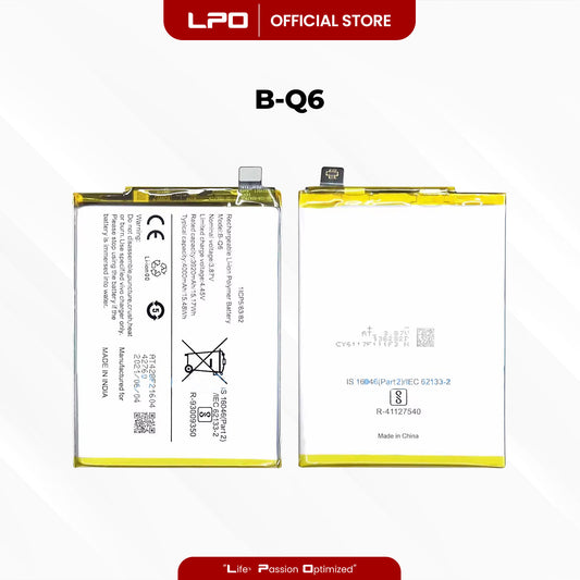 Cellphone Battery Vivo V21e 5G 2021 B-Q6 Compatible with Vivo V21e 5G 2021, V2055 - LPO Laptop PC-Outlet