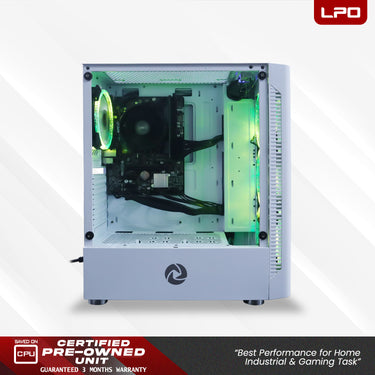 Gaming Unit AMD Ryzen 5 2400G @3.6Ghz Biostar B450MHP AM4 Socket AMD Radeon Vega 7 Adata 8Gb DDR4 128GB 2.5