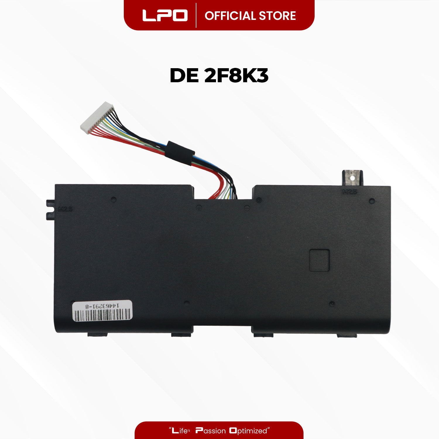 Laptop Battery 2F8K3 Compatible with Dell Alienware 17(2013) R1 P18E P18E001 17X M17X-R5