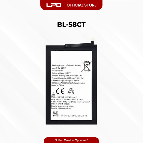 Cellphone Battery Tecno Spark 7T 2021 BL-58CT Compatible with Tecno Spark 7 2021 - LPO Laptop PC-Outlet