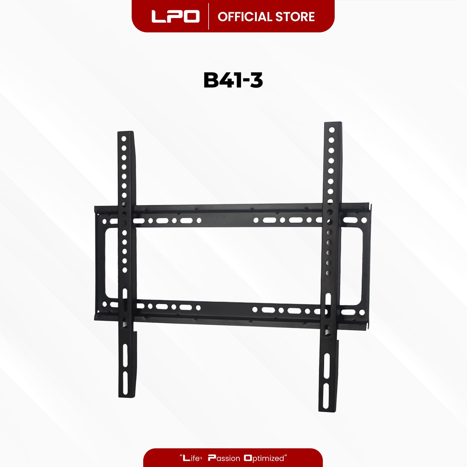 TV Wall Mount Bracket B41-3	 26 - 63 inch Load Capacity up to 50kg