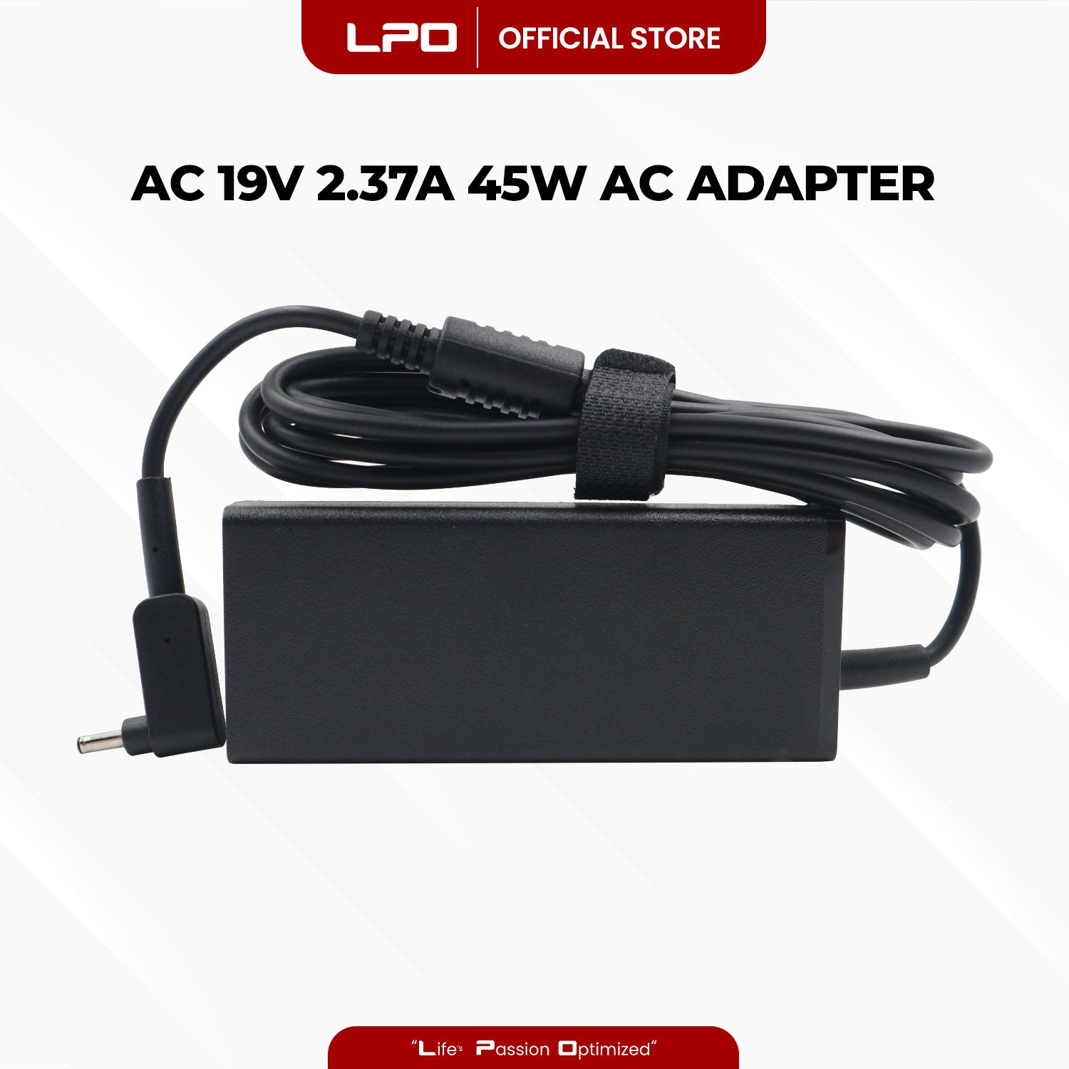 Laptop Charger Acer 19V 2.37A 45W Micro Pin 3.0mm x 1.1mm Compatible with Acer Aspire 5 A515-44 A515-46