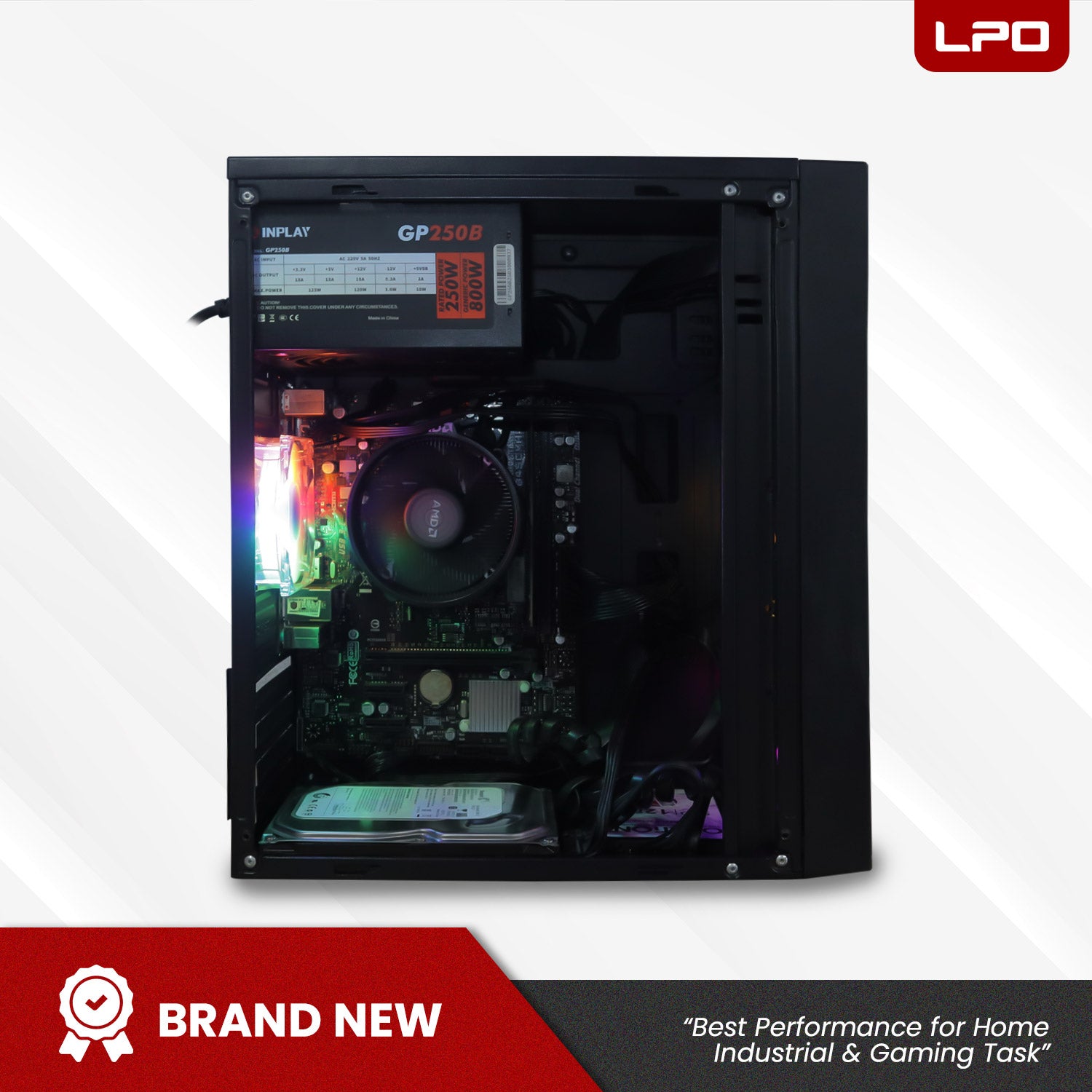 Brand New AMD Ryzen 7 Game Ready Unit Inplay X220 Lite