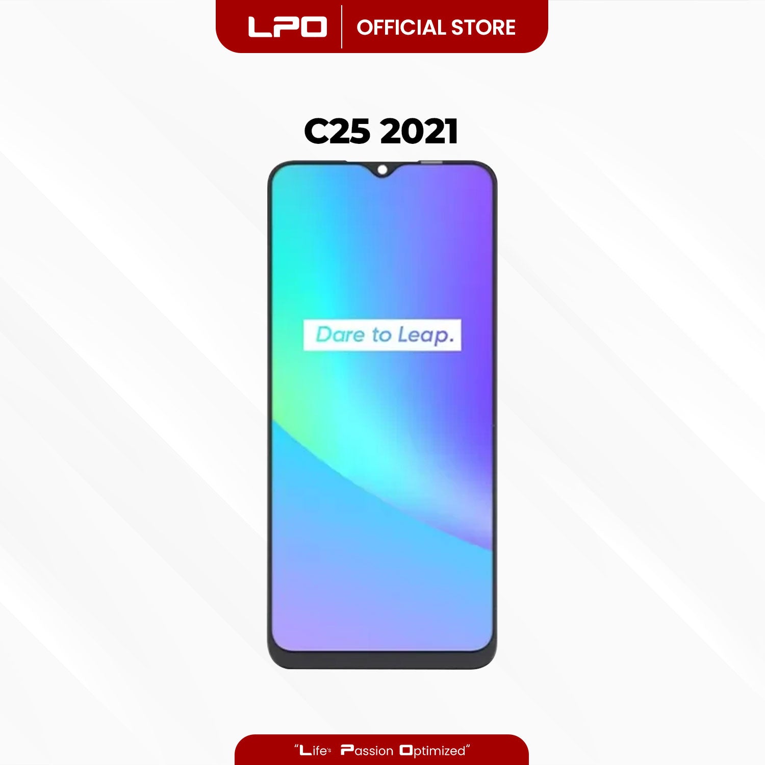 Cellphone LCD Screen	6.5 Realme C25 2021 Compatible with RMX3193, RMX3191