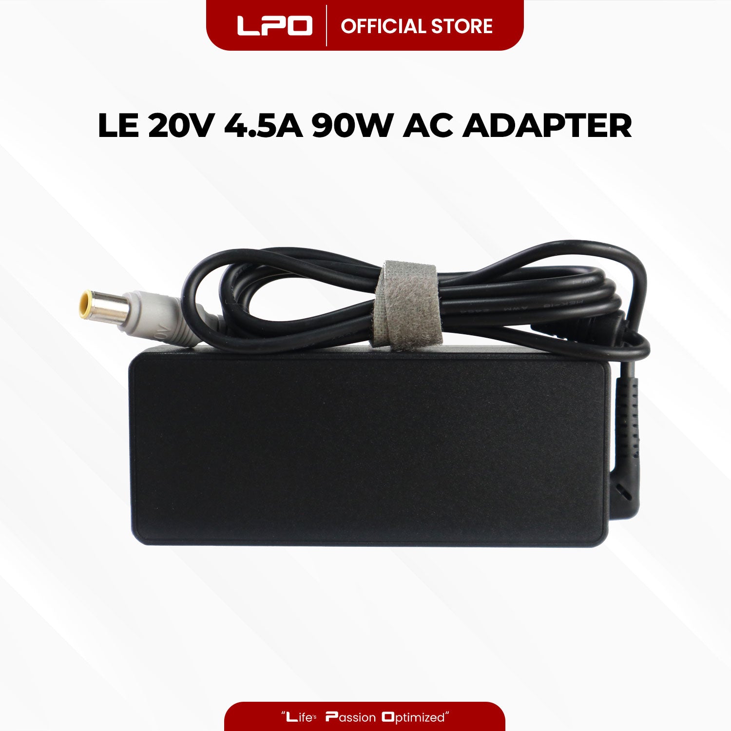 Laptop Charger Lenovo 20V 4.5A 90W Gray Pin 7.9mm x 5.5mm Compatible with Lenovo ThinkPad 417032U