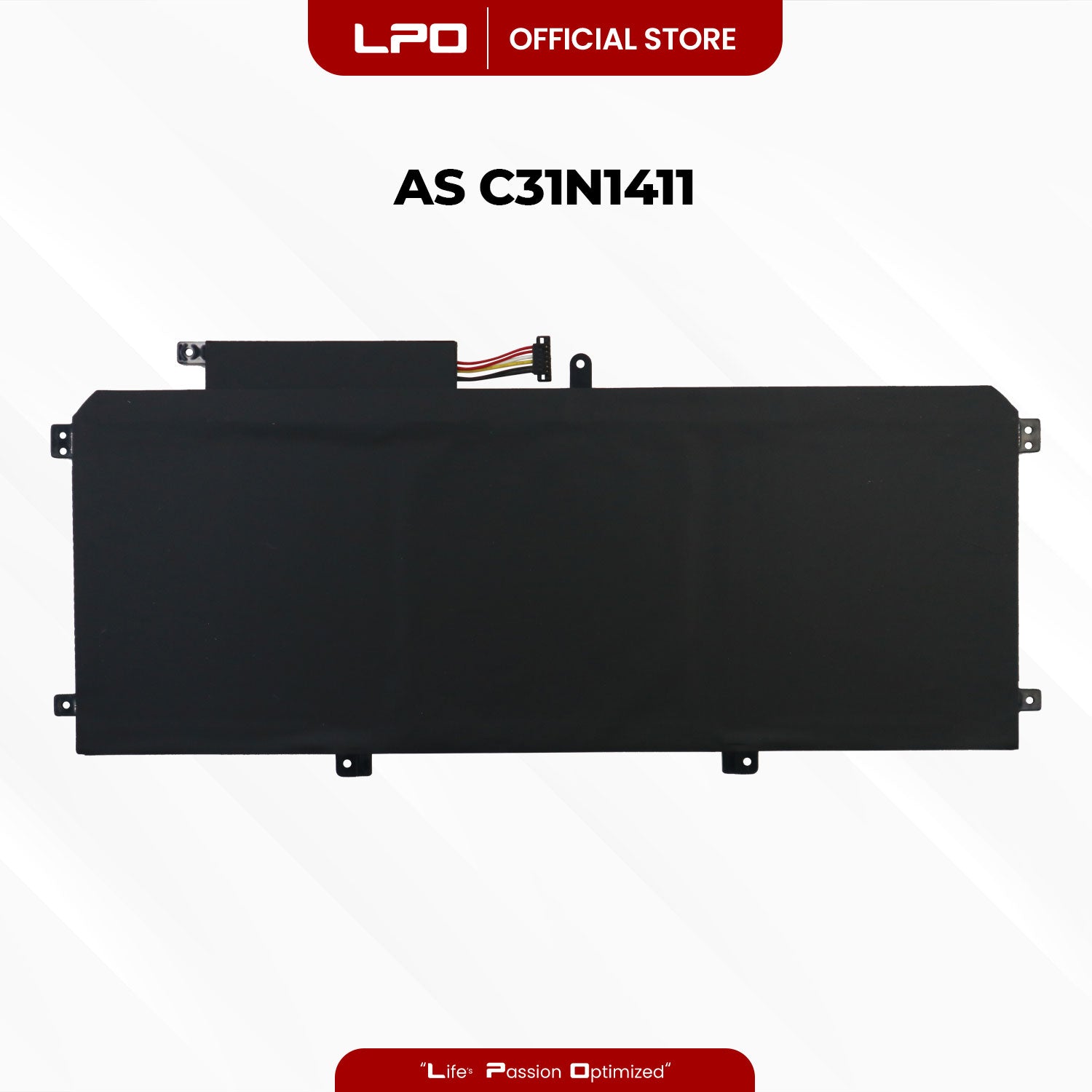 Laptop Battery C31N1411 Compatible with Asus ZenBook UX305 UX305F UX305FA UX305C - LPO Laptop PC-Outlet