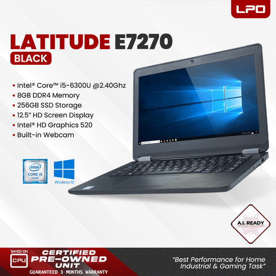 Pre-owned Dell Latitude E7270