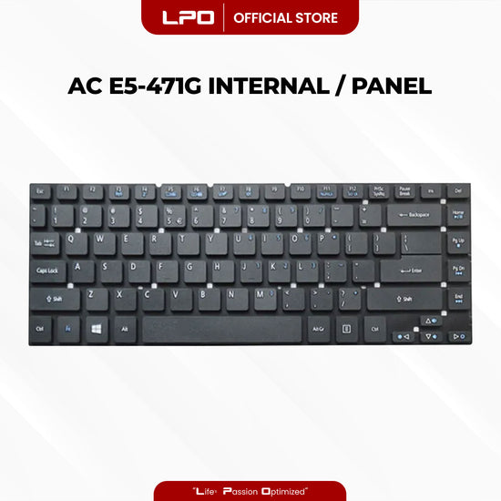 Laptop Keyboard ACER  E5-411 Internal Type / Panel Black US Compatible with Acer Aspire E5-411 ES1-431