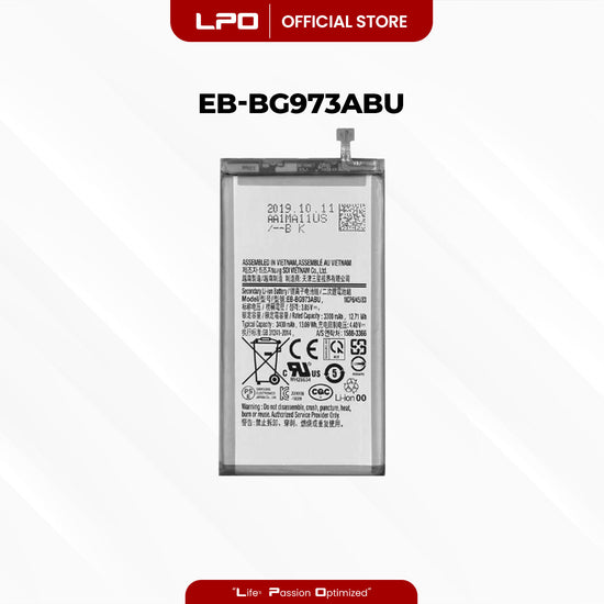 Cellphone Battery	Samsung Galaxy S10 2019 EB-BG973ABU Compatible with SM-G973F, SM-G973U
