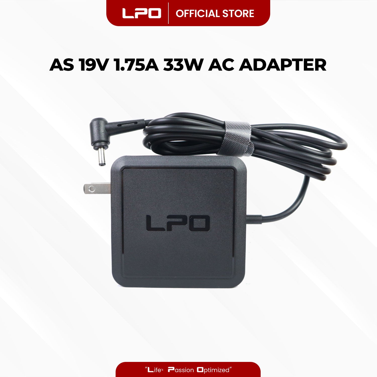 Laptop Charger Asus 19V 1.75A 33W Small Pin 4.0mm x 1.35mm Compatible with Asus Vivobook X200MA