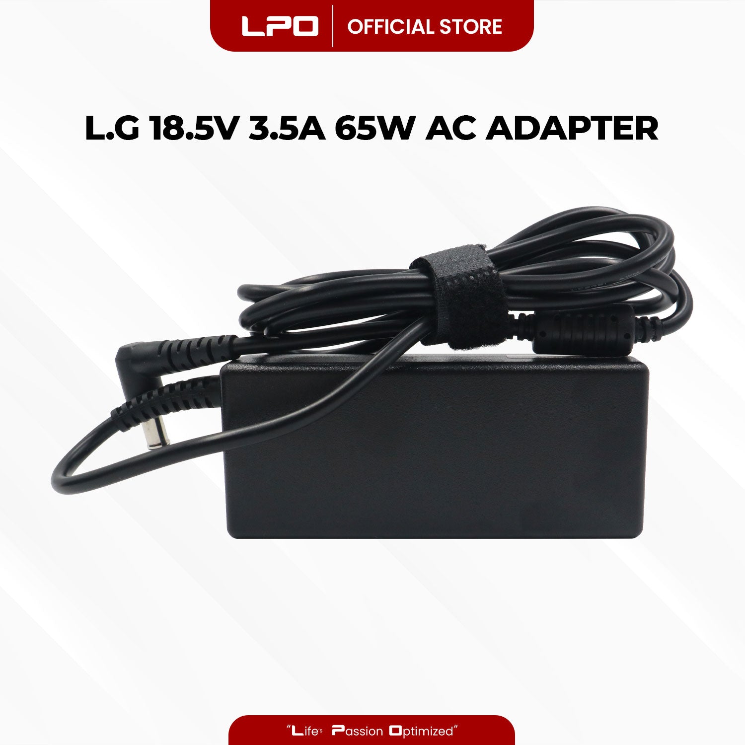 Laptop Charger LG 18.5V 3.5A 65W Circle Pin 6.5mm x 4.4mm Compatible with LG R400 Series
