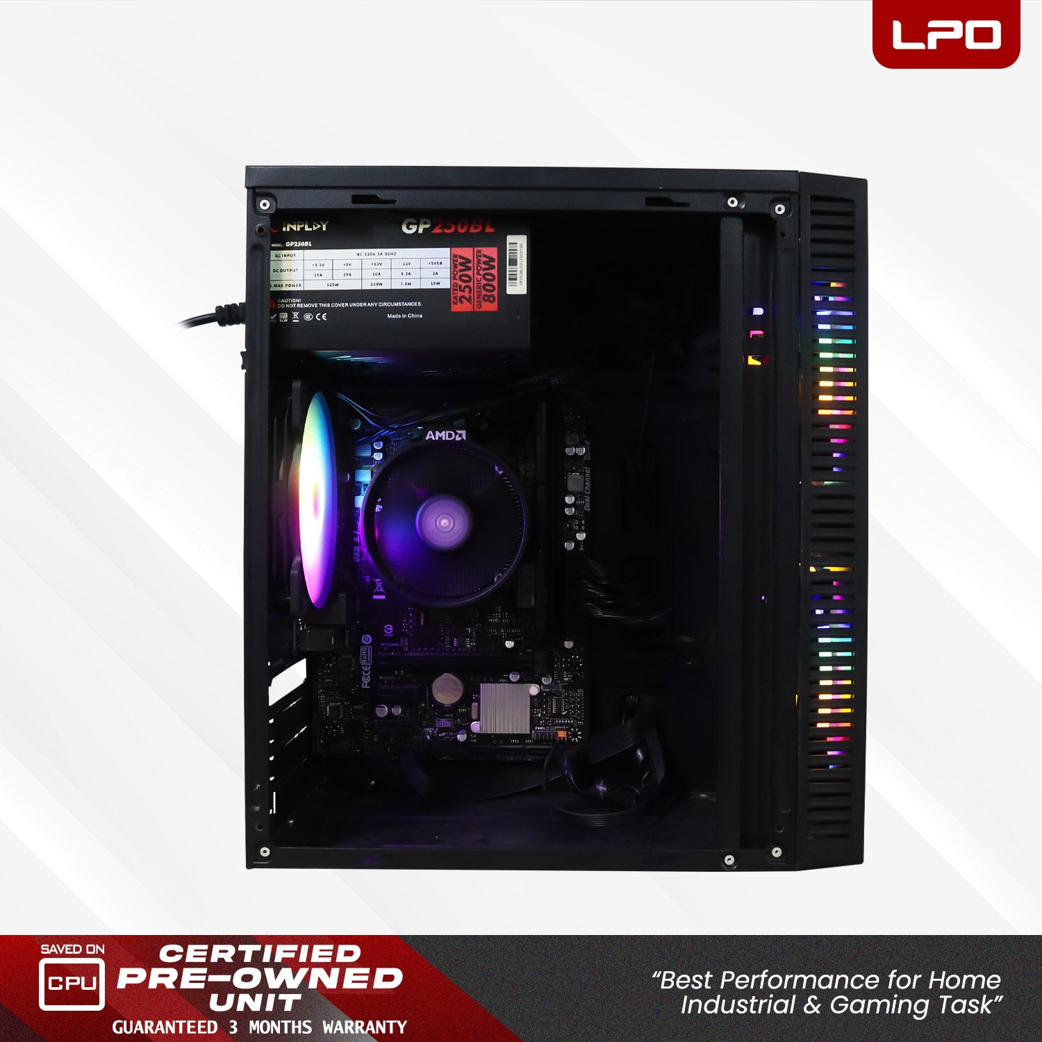 Pre owned AMD Ryzen 3 Game Ready Unit YGT Y288