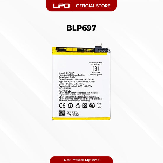 Cellphone Battery	Oppo F11 Pro 2019 BLP697 Compatible with CPH1969, CPH2209, CPH1987