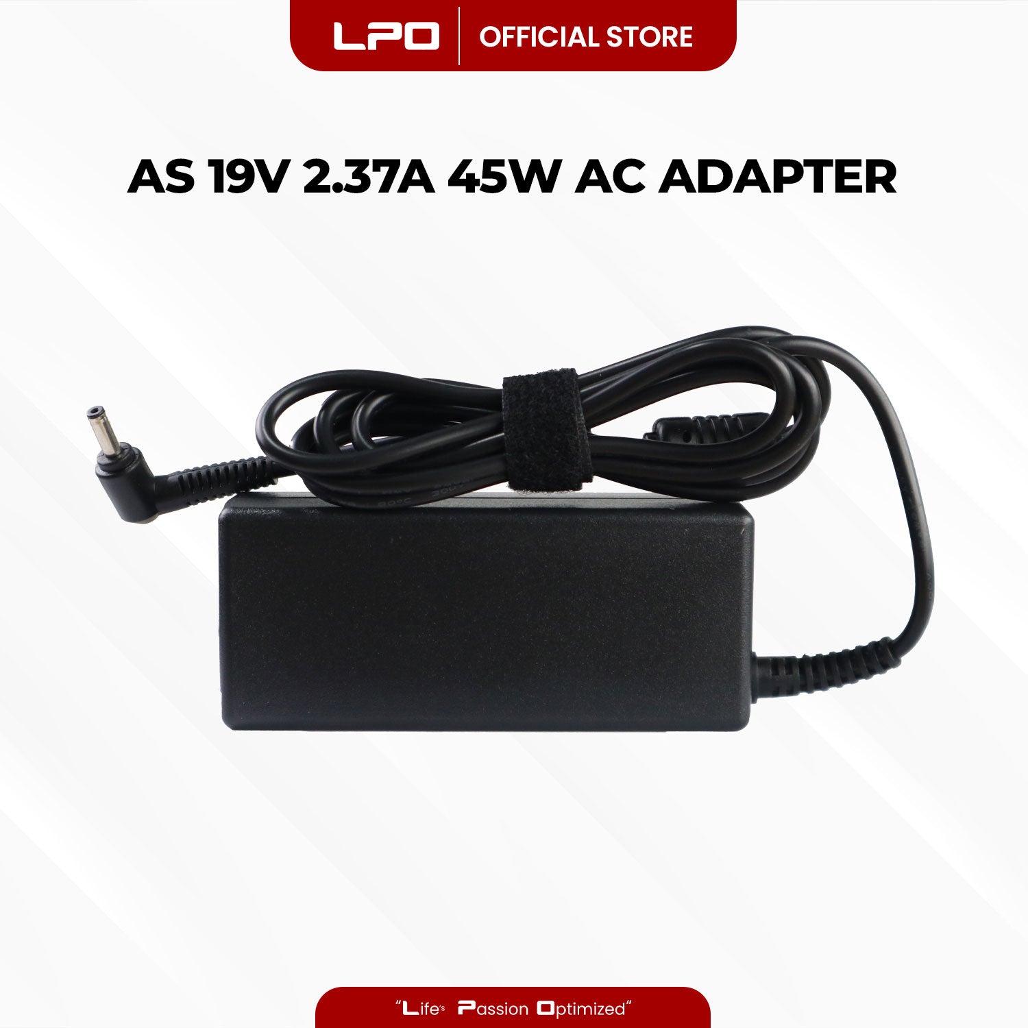 Laptop Charger Asus 19V 2.37A 45W Small Pin 4.0mm x 1.35mm Compatible with Asus TP300L X540L