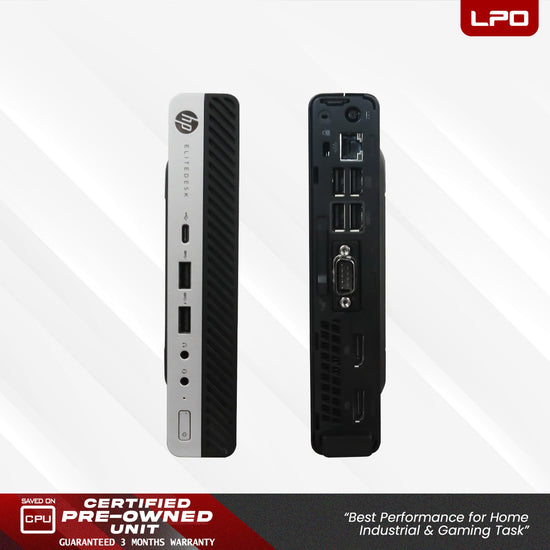 Pre owned HP EliteDesk 800 G3 Mini PC
