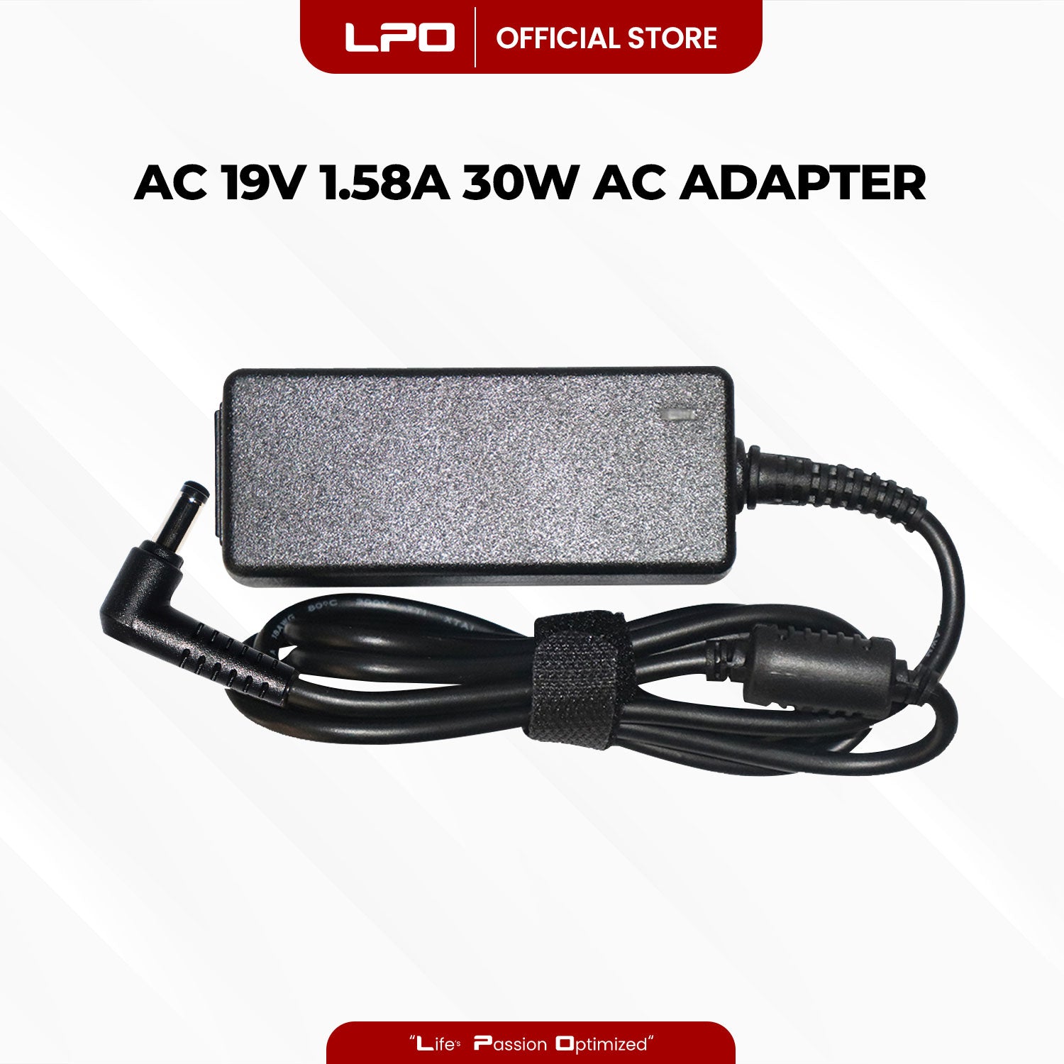 Laptop Charger Acer 19V 1.58A 30W Common Pin 5.5mm x 2.5mm Compatible with Acer Aspire One 11.6