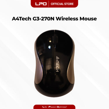 A4Tech G3-270N Wireless Mouse with USB Receiver For PC and Laptop