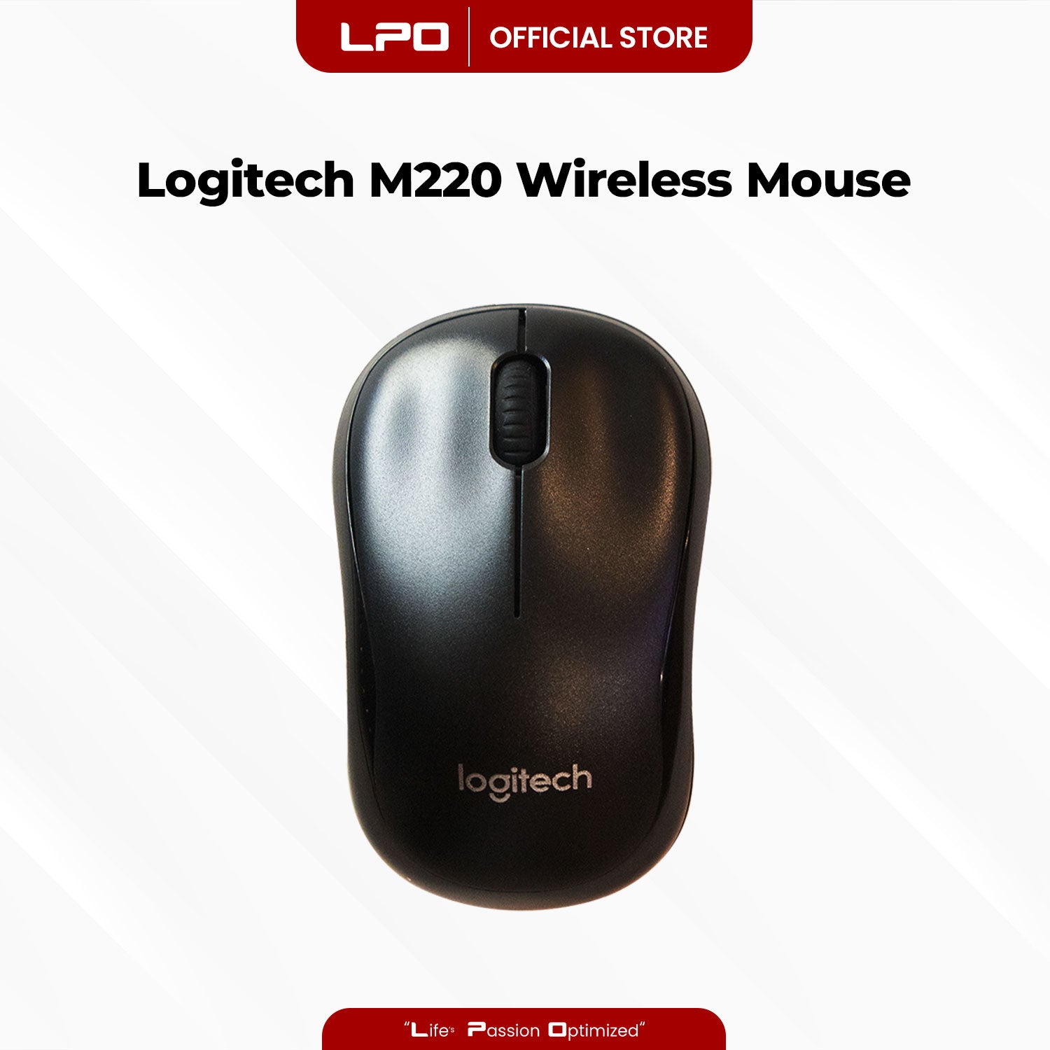 Logitech M220 Wireless Mouse with USB Receiver For PC and Laptop