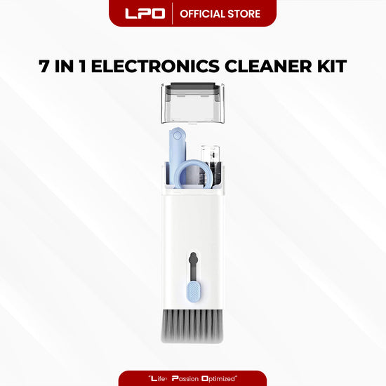 LPO 7 in 1 Electronics Cleaner Kit Computer Keyboard Clean Kit For Headset Screen Cleaning Equipment