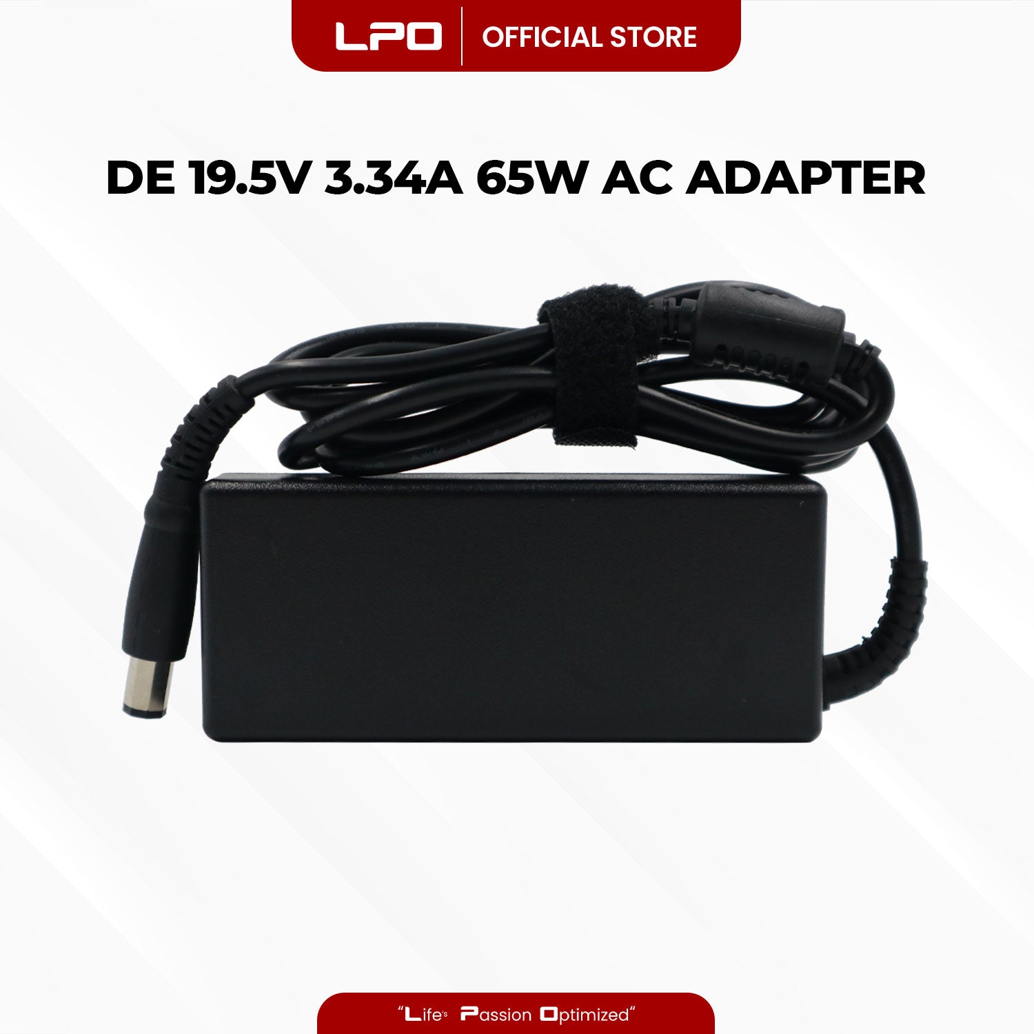 Laptop Charger Dell 19.5V 3.34A 65W Octagon Pin 7.4mm x 5.0mm Compatible with Dell Inspiron 1318