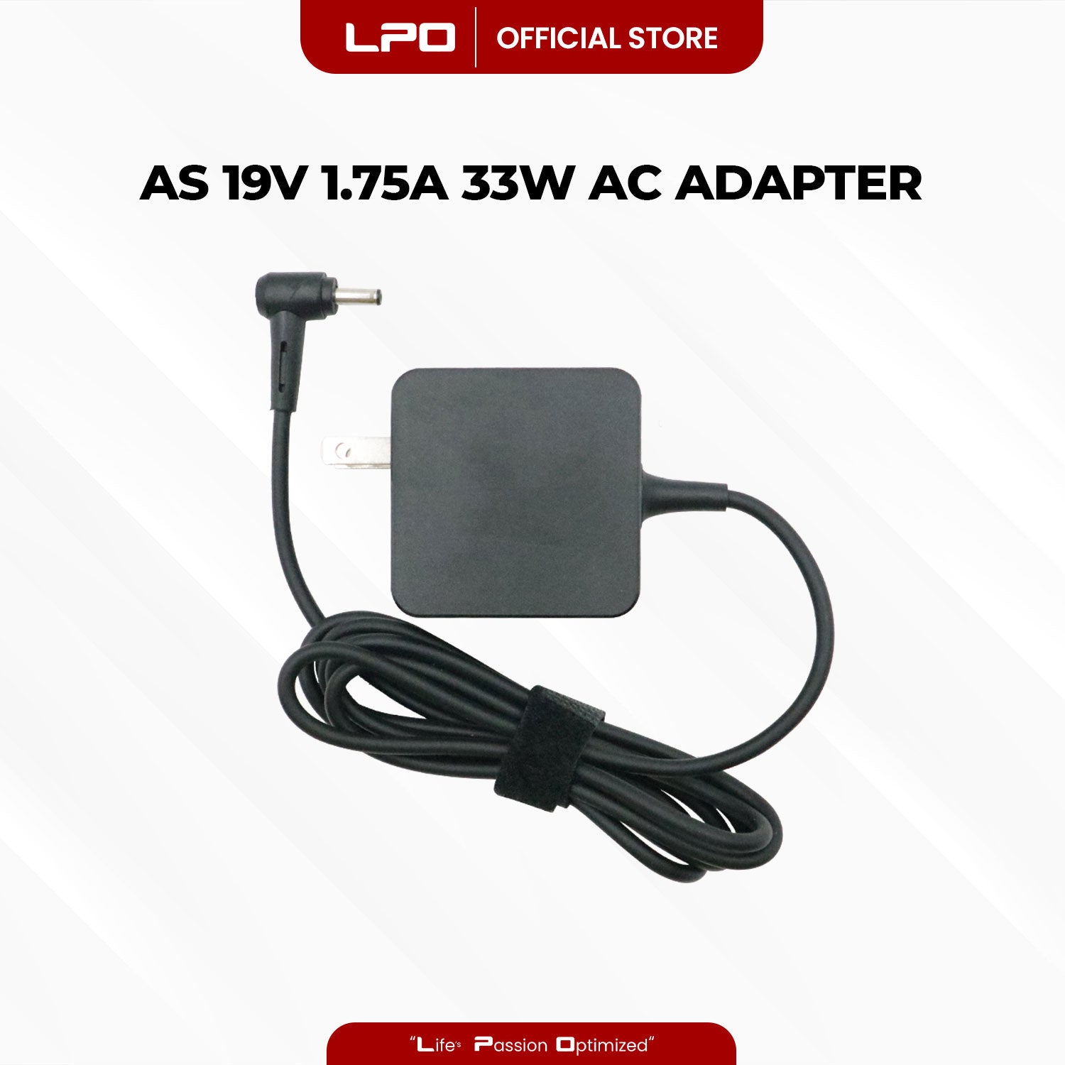 Laptop Charger Asus 19V 1.75A 33W Small Pin 4.0mm x 1.35mm Compatible with Asus VivoBook S200