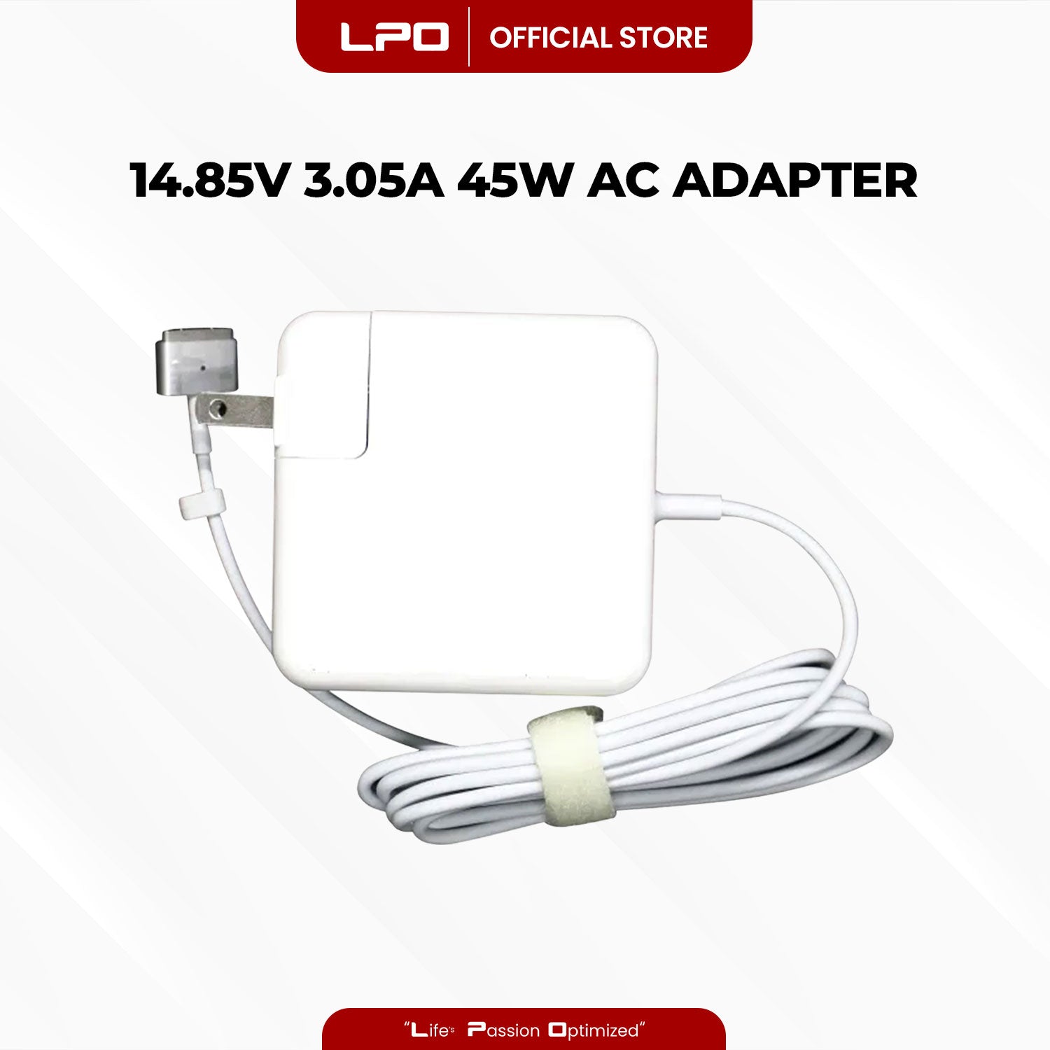 Laptop Charger	MacBook 14.5V 3.1A  / 14.85V 3.05A 45W T Style Compatible with MacBook Air (13-inch, Early 2015 - 2017) McBook Air (11-inch, Early 2015)