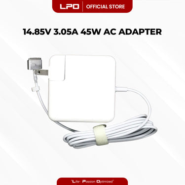 Laptop Charger	MacBook 14.5V 3.1A  / 14.85V 3.05A 45W T Style Compatible with MacBook Air (13-inch, Early 2015 - 2017) McBook Air (11-inch, Early 2015)