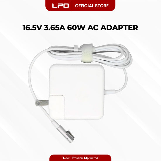 Laptop Charger MacBook 16.5V 3.65A 60W L Style Compatible with 13-inch MacBook Pro A1184 A1330 A1344 A1435