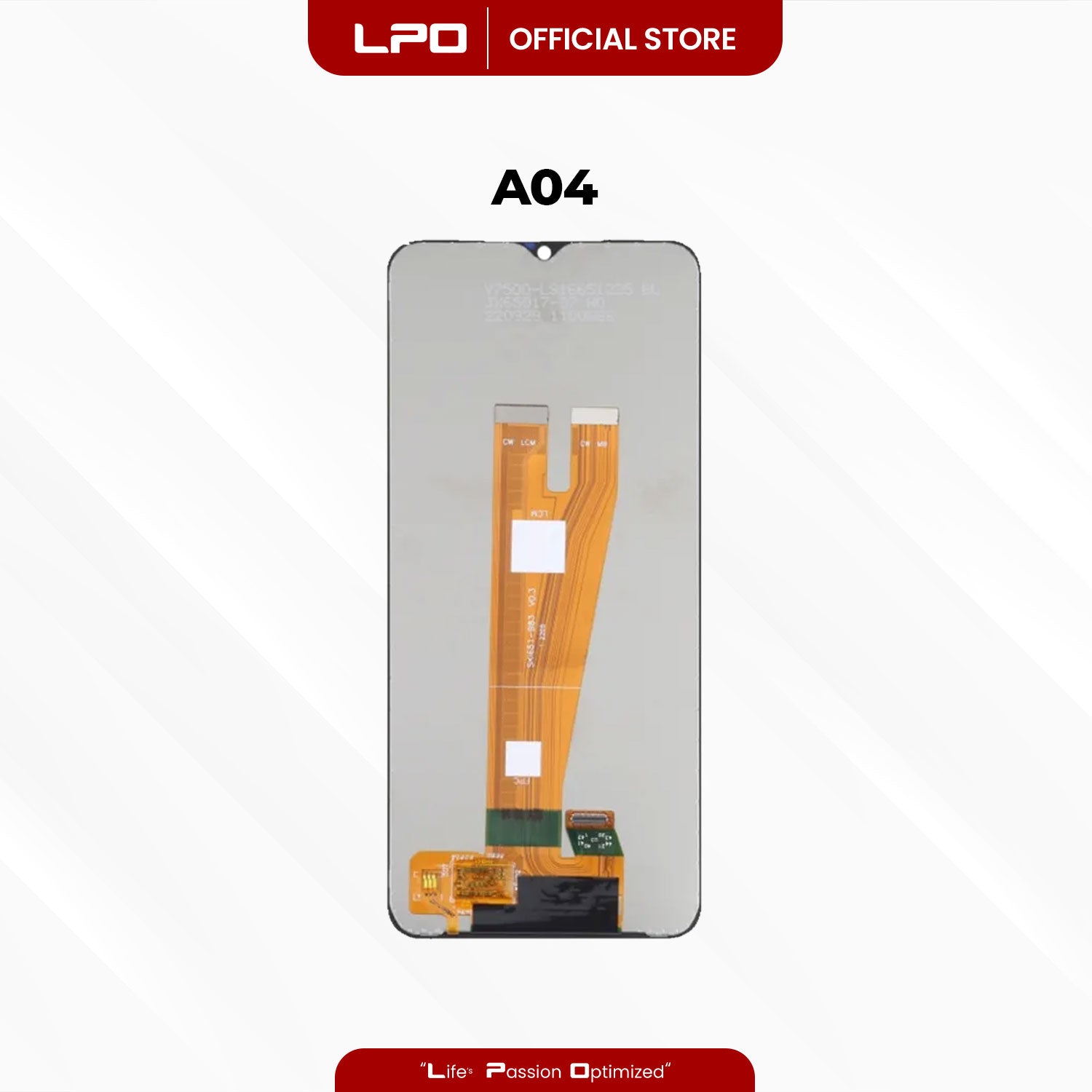 Cellphone LCD Screen	6.5 Samsung Galaxy A04 2022 Compatible with SM-A045F, SM-A045F/DS, SM-A045M