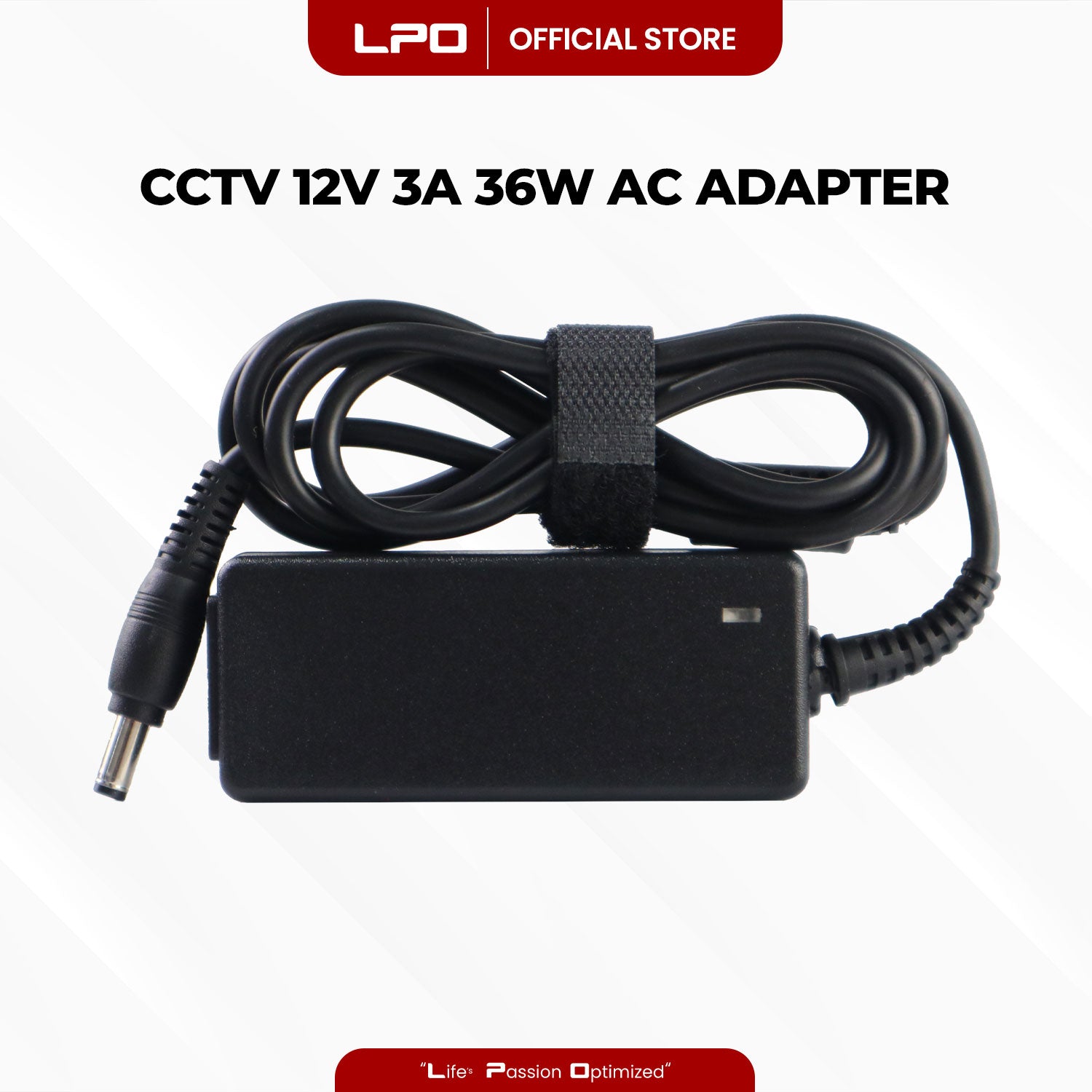 CCTV 12V 3A 36W Common Pin 5.5mm x 2.5mm Compatible with CCTV Camera, LED Monitor and other electronics equipment.