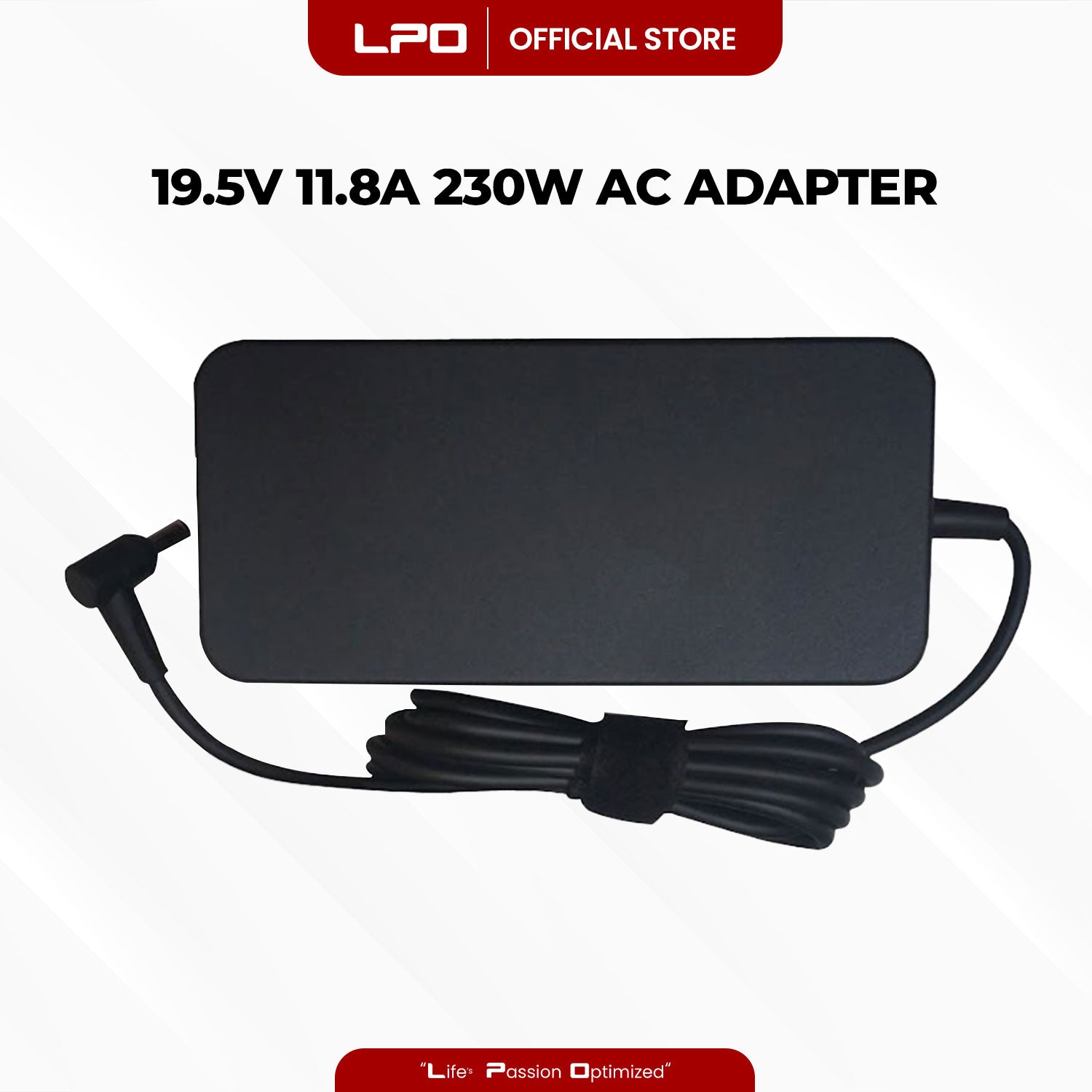 Laptop Charger Asus 19.5V 11.8A 230W Common Circle 6.0mm x 3.7mm Compatible with Asus ROG Strix GL703 GL703GM-EE063T GL703GM-DS74