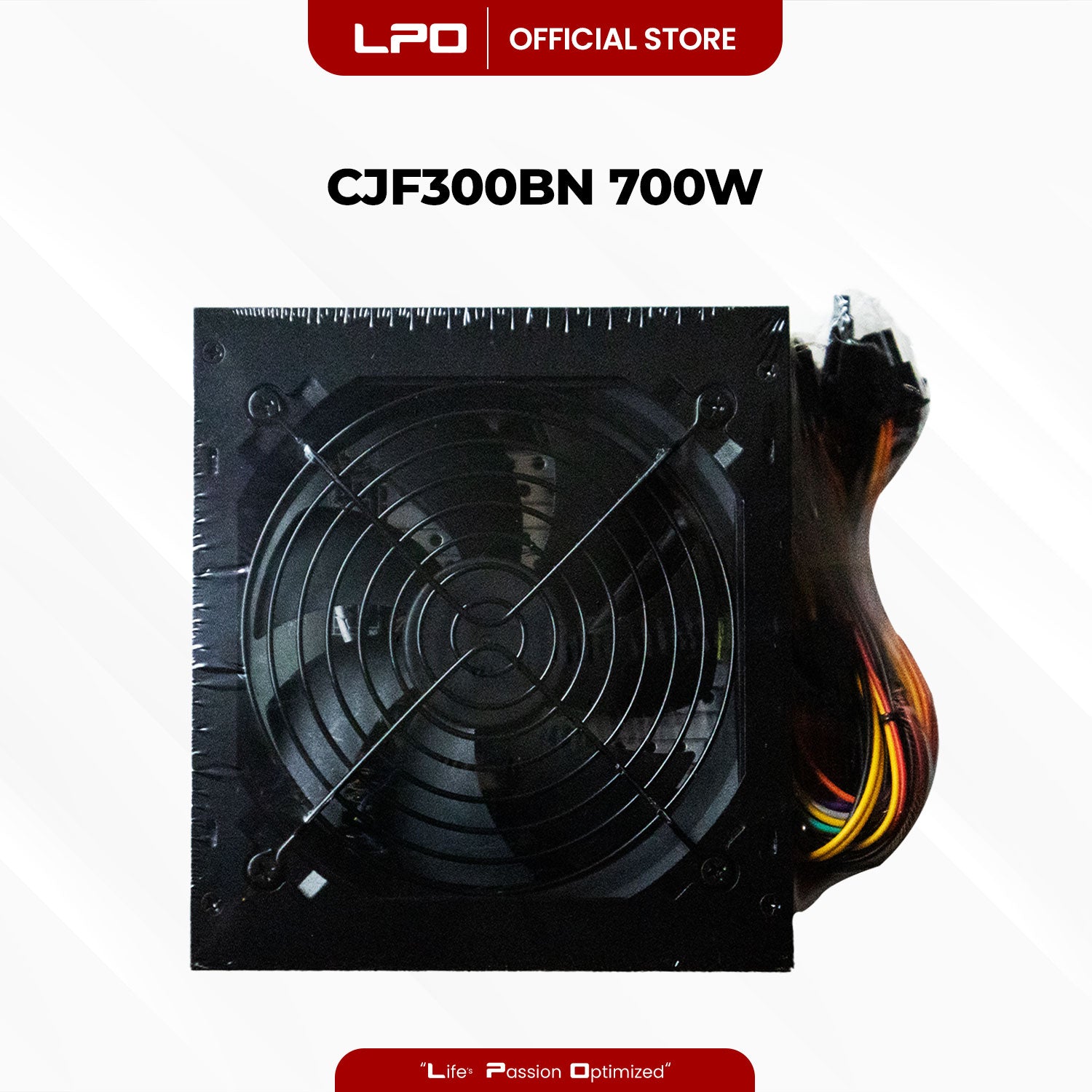 Clever Power Supply CJF300BN 700W ATX PC Power Supply 12cm Fan with Power Cord For CPU Desktop PC Computer