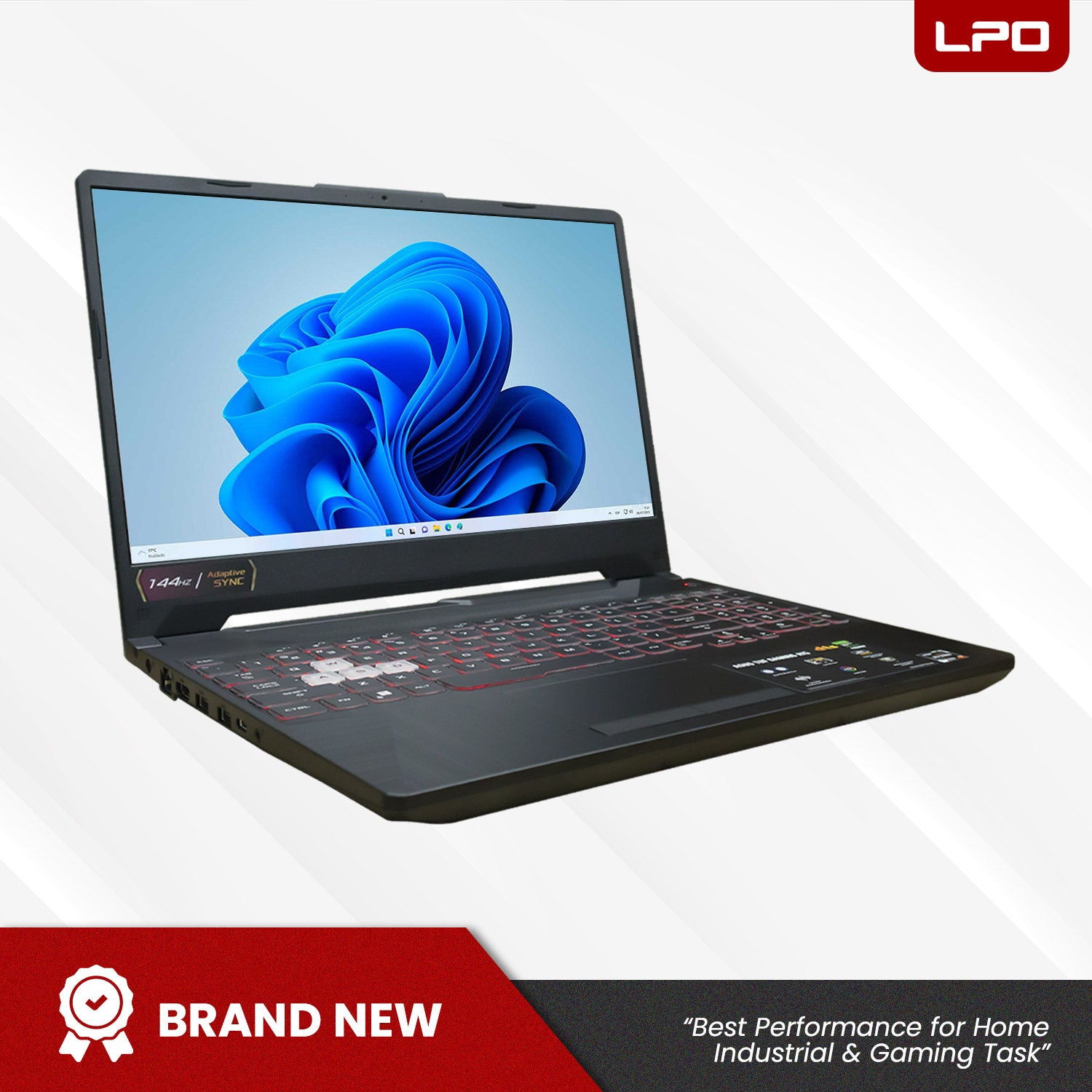 Laptop Asus TUF Gaming A15 AMD Ryzen 7-7435HS/BGA 8GB DDR5 512GB PCIE G4 SSD NVIDIA GeForce 4GB RDDR6 RTX 2050 15.6