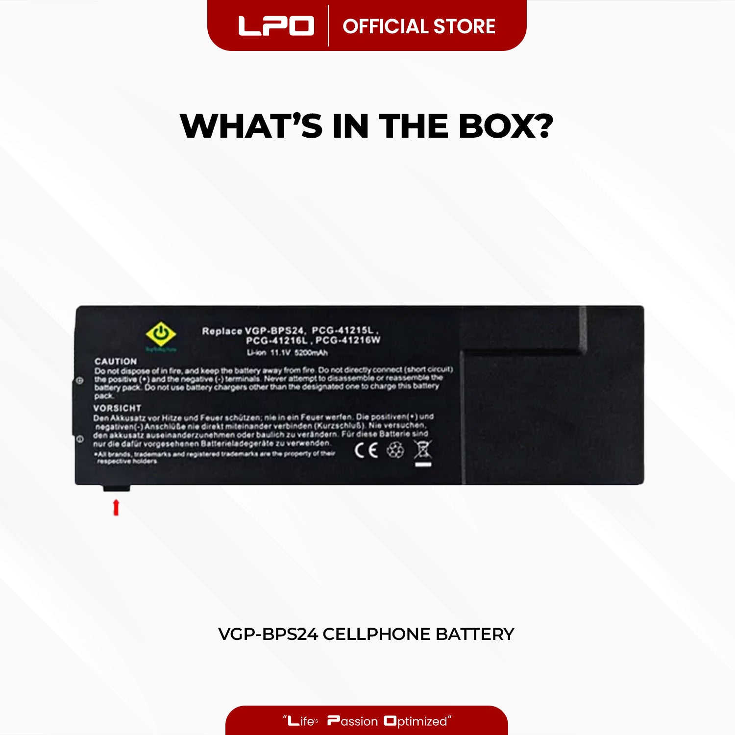 Laptop Battery VGP-BPS24 Compatible with Sony VPCSA VPCSB VPCSC VPCSD VPCSE SA SB SC SD SE