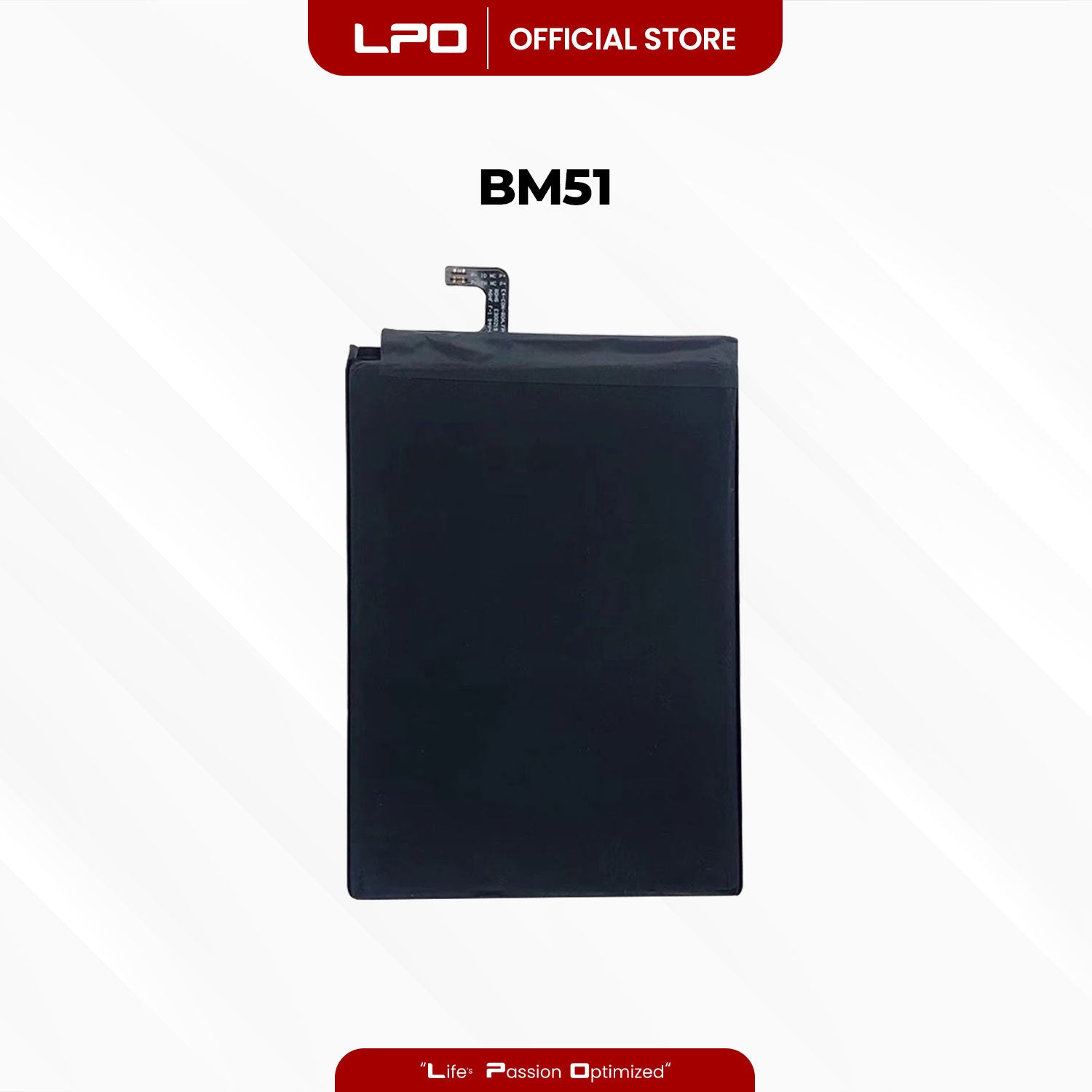 Cellphone Battery Xiaomi Mi Max 3 2018 BM51 Compatible with M1804E4A - LPO Laptop PC-Outlet