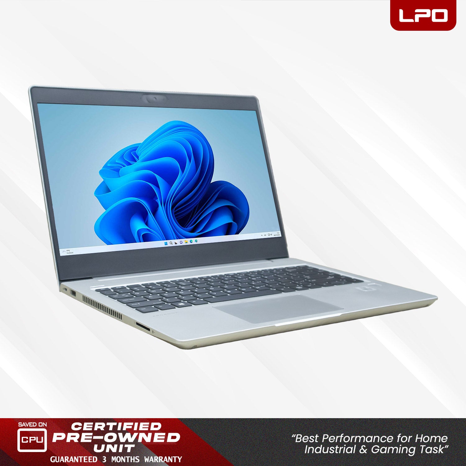 Laptop HP Probook 440 G7 Intel Core i5-10210U 1.60Ghz 16GB DDR4 256GB SSD Intel UHD Graphics 14.0