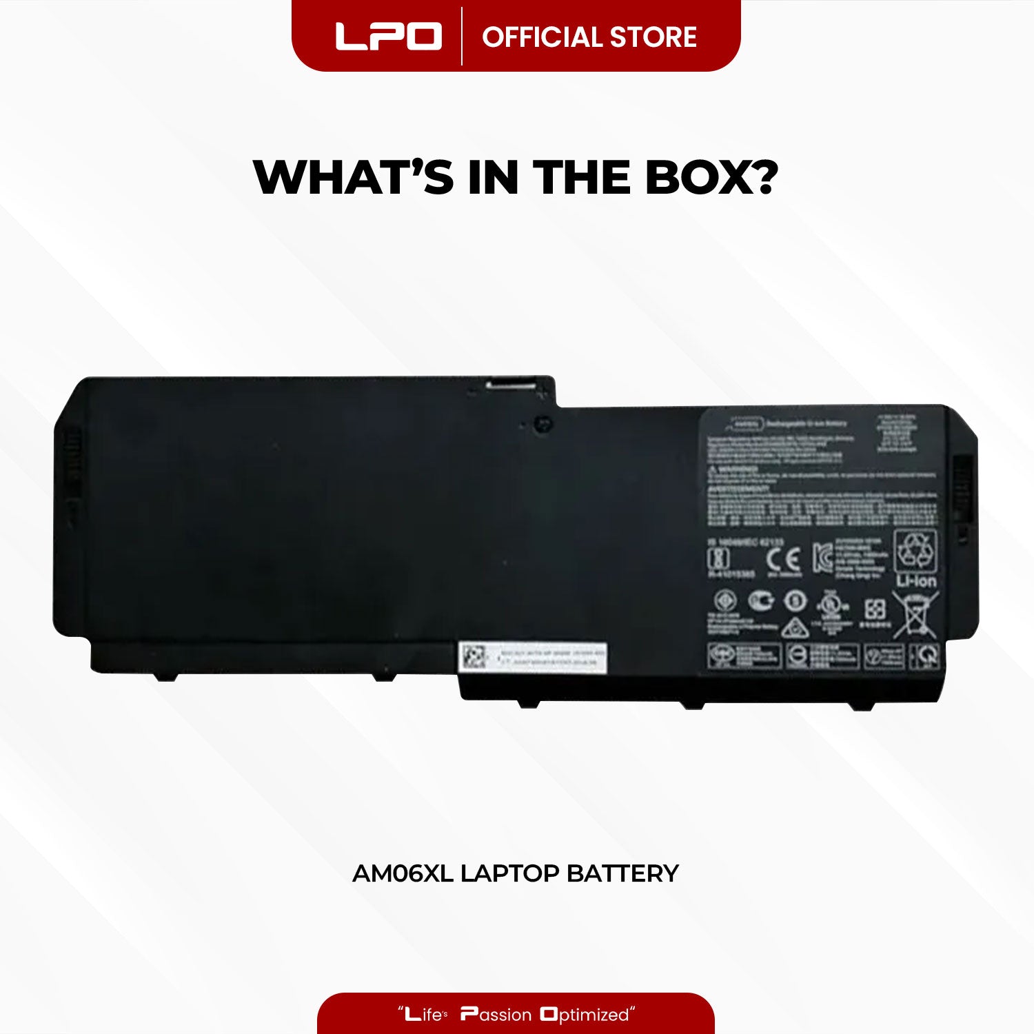 Laptop Battery AM06XL Compatible with HP ZBook 17 G5 G6 Series Notebook AMO6XL HSTNN-IB8G