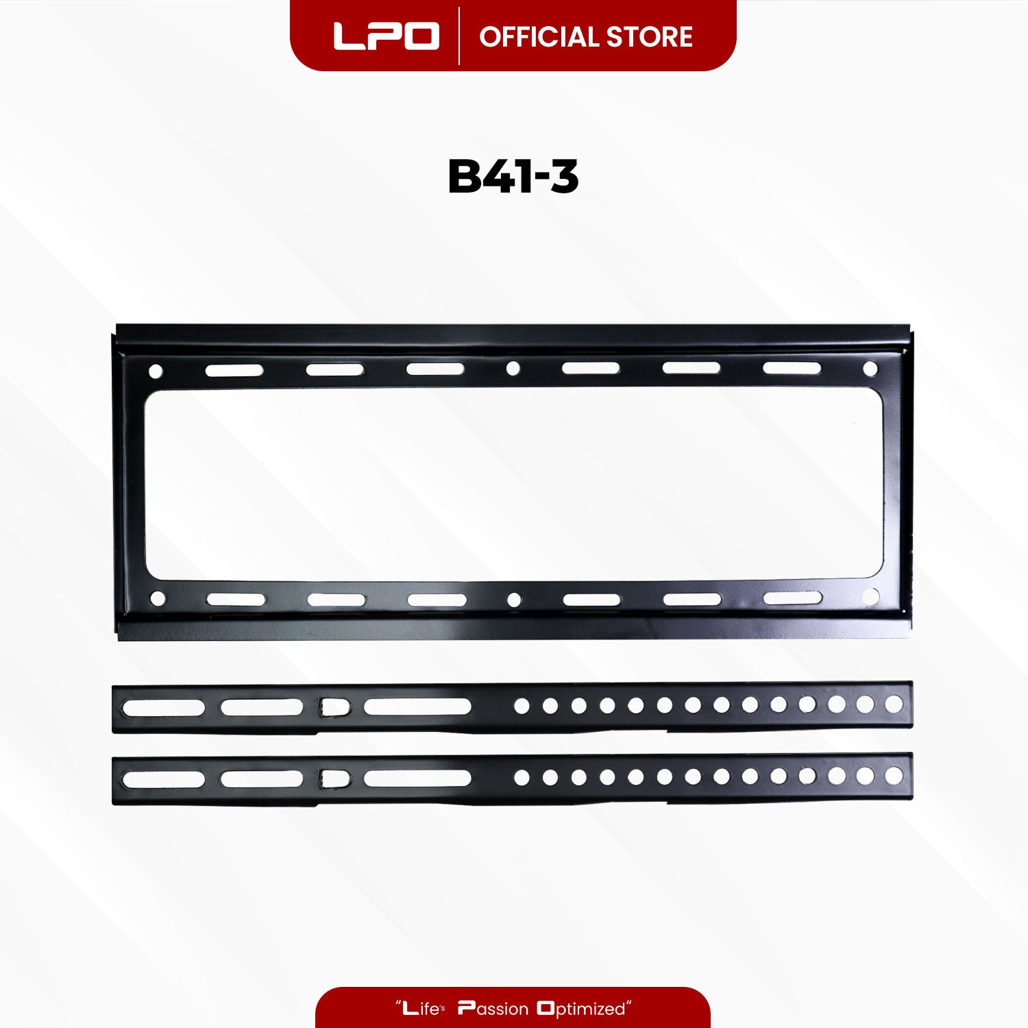 TV Wall Mount Bracket B41-3	 26 - 63 inch Load Capacity up to 50kg