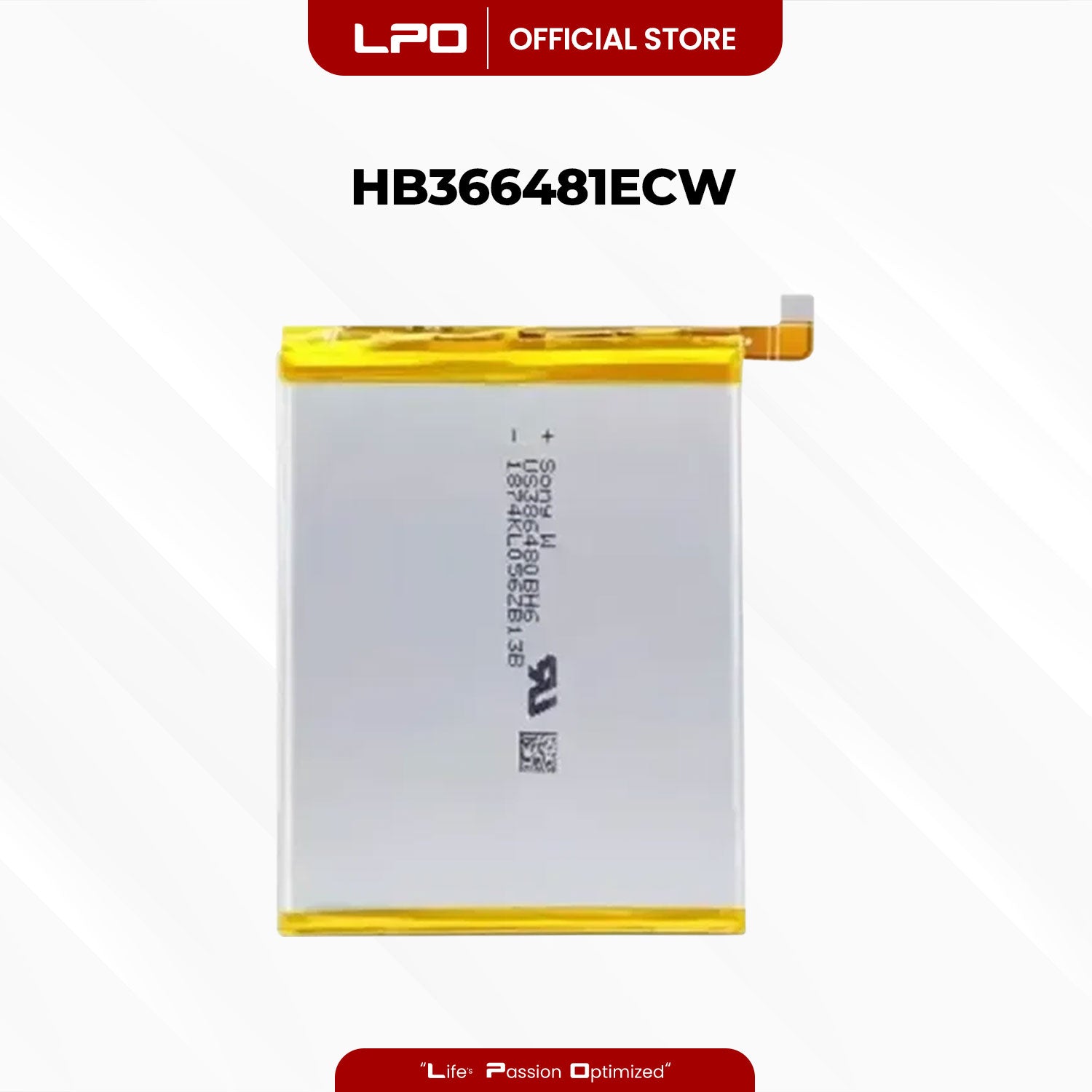 Cellphone Battery Huawei P20 Lite / Nova 3e / Y6 / P9 / P9 Lite / Honor 8 HB366481ECW Compatible with NE-TL00