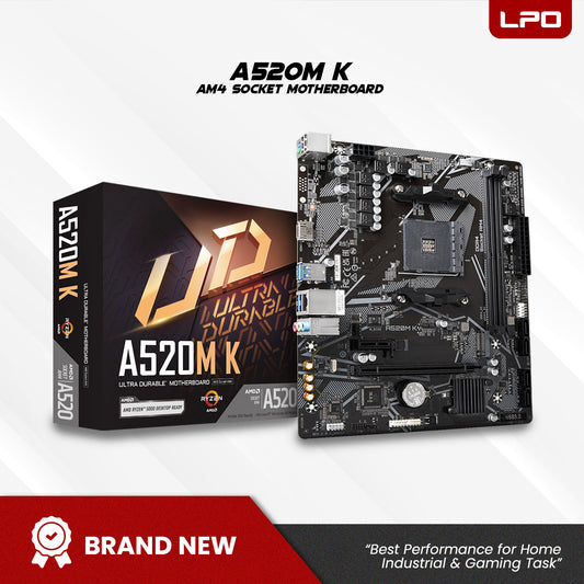 Ready to Build: GIGABYTE A520M-K AM4 SOCKET