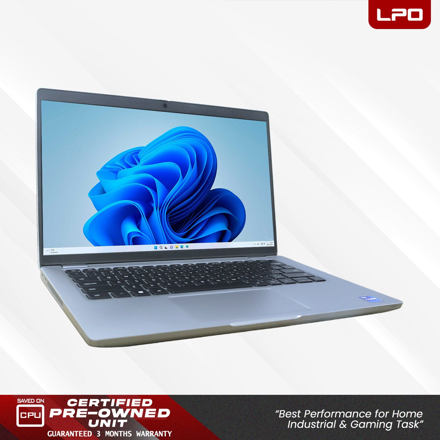 LPO Laptop Dell Latitude 5420 Silver Intel Core i7-1185G7 3.00Ghz 8Gb DDR4 256GB SSD Intel Iris Xe 14