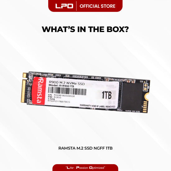 RAMSTA R900 M.2 NCMe SSD NGFF 1TB