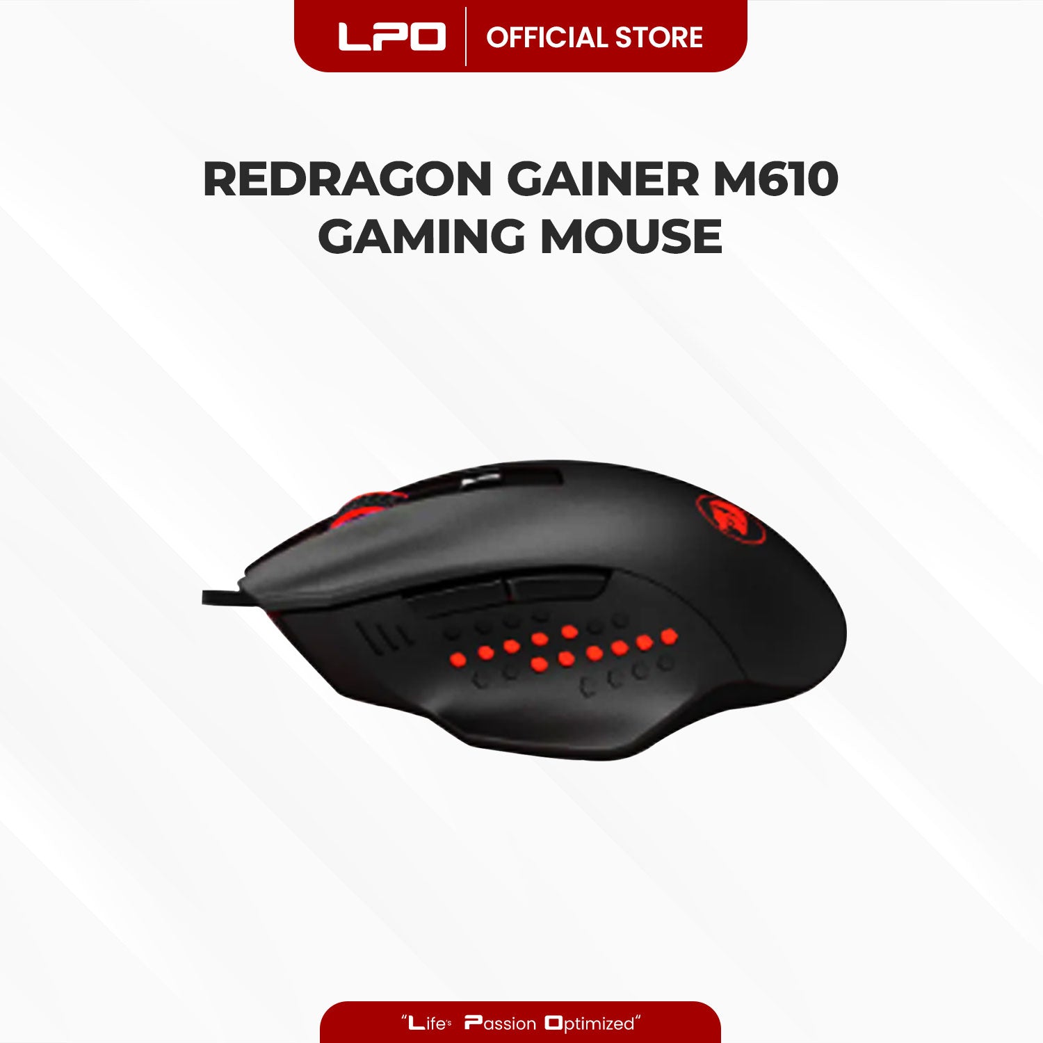 Redragon Gainer M610 Gaming Mouse For PC Laptop Computer