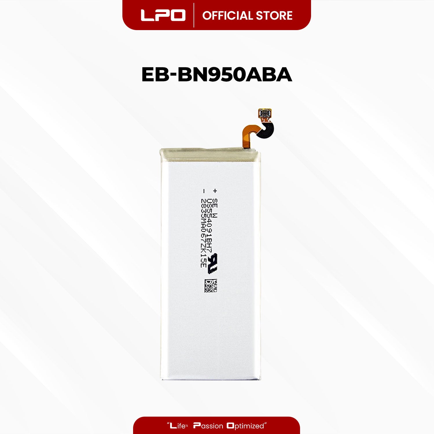 Cellphone Battery Samsung Galaxy Note 8 2017 EB-BN950ABA Compatible with SM-N950F