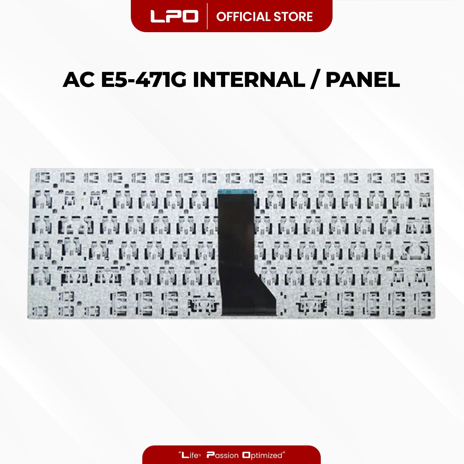 Laptop Keyboard ACER ES1-431 Internal Type / Panel Black US Compatible with Acer Aspire E5-411