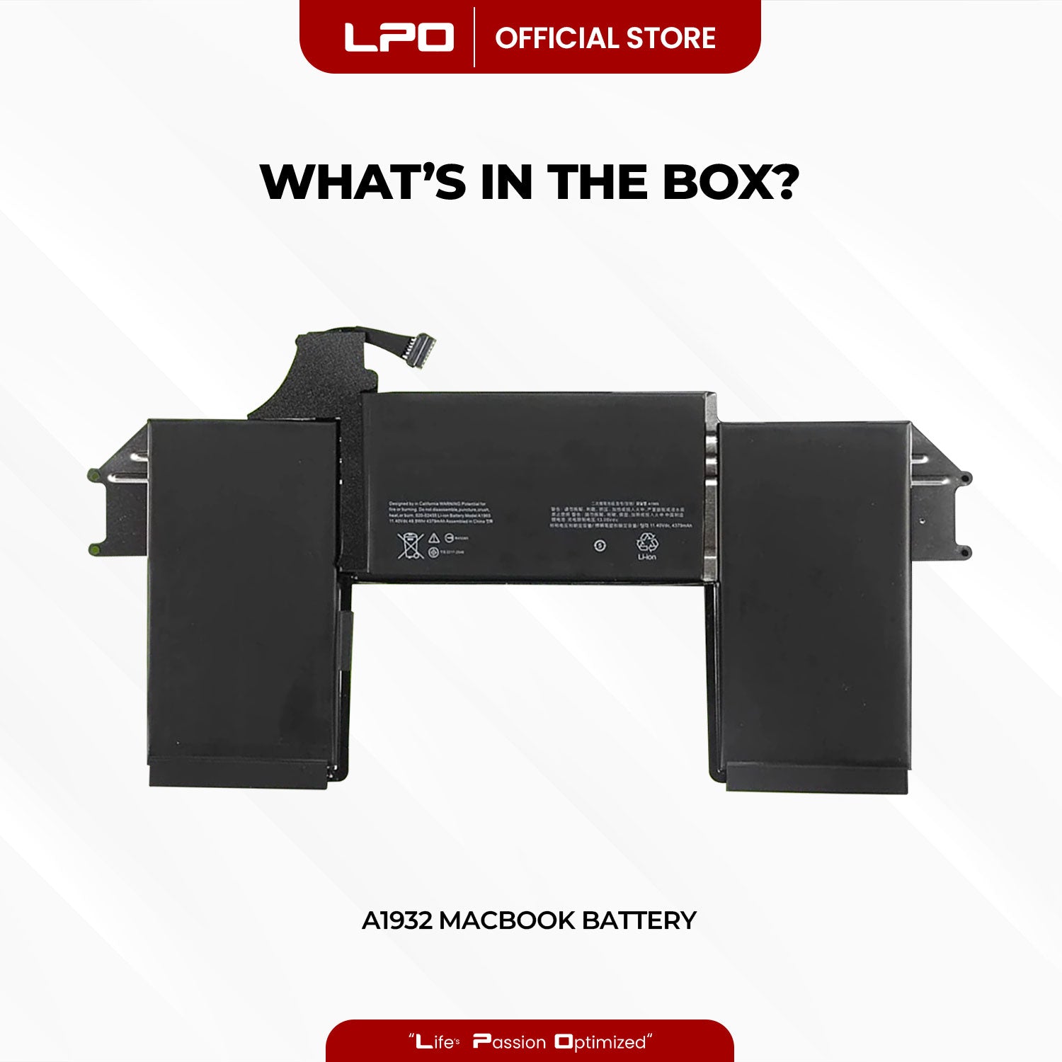 Laptop Battery A1932 Compatible with MacBook Air 13