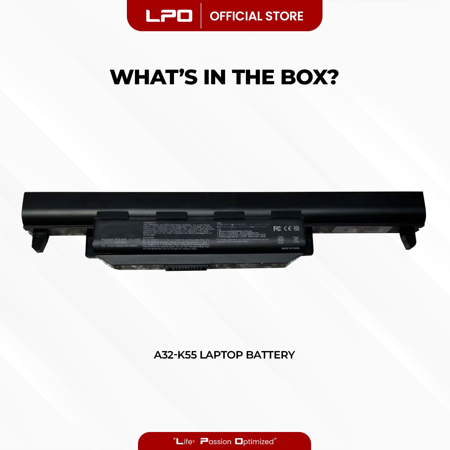 Laptop Battery A32-K55 Compatible with Asus K75 K75A K75D K75DE K75V K75VD K75VM