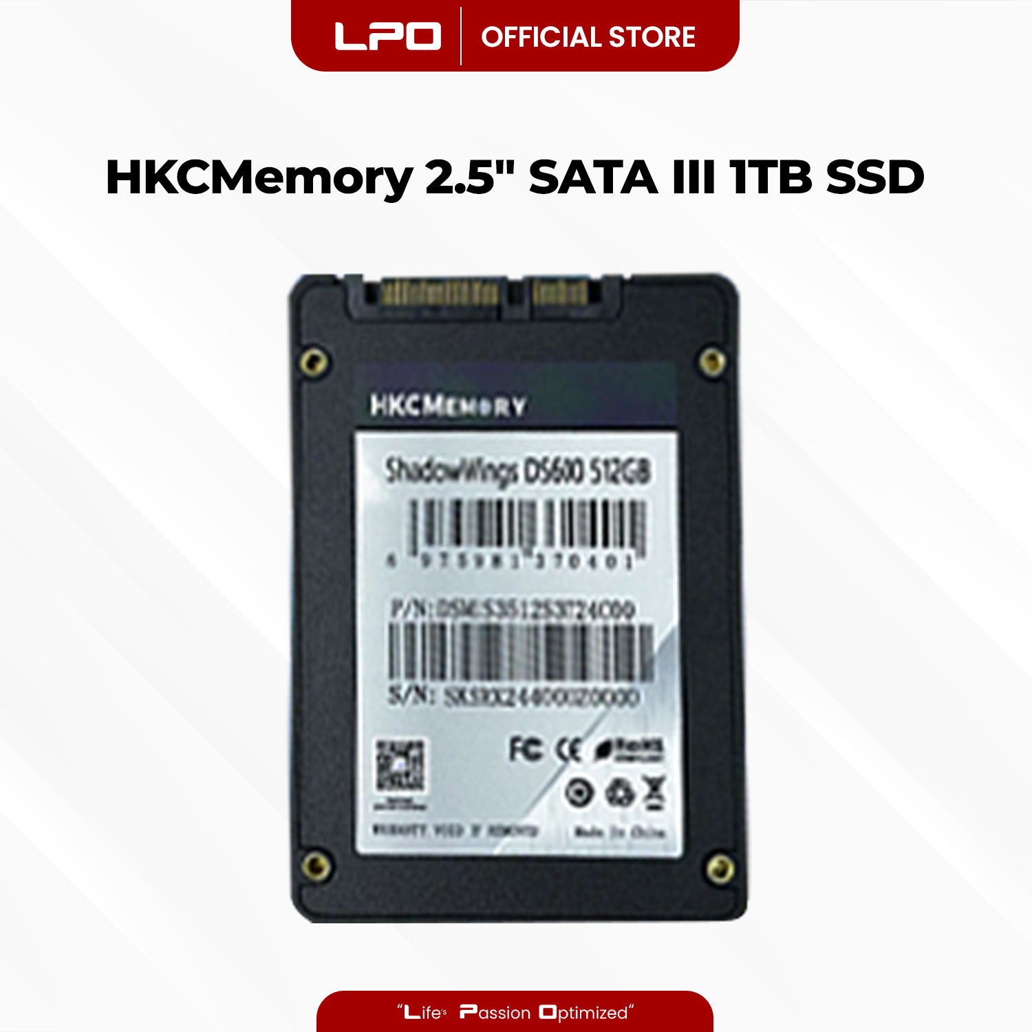 HKCMemory DS600 1TB 2.5