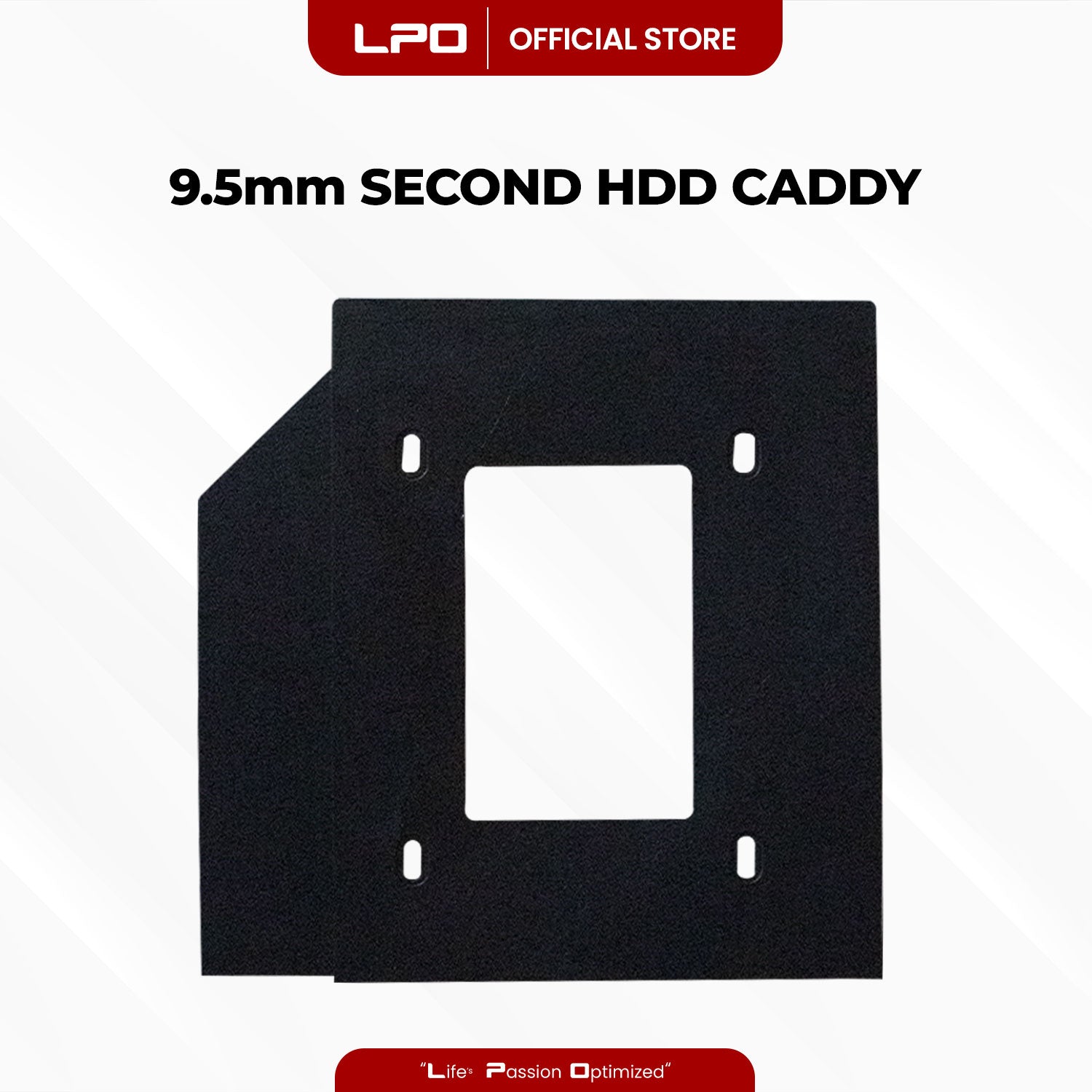 Second HDD Caddy 9.5mm SATA 2.5